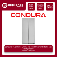 Condura 16.5 Home Ultima No Frost Inverter Side by Side Refrigerator CSS-468i