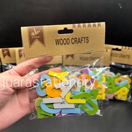 Wood Craft Letters 111 - Wood Craft for Number-Shaped Crafts (359)