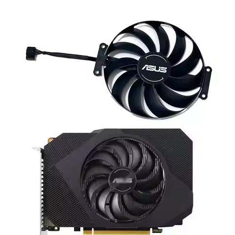 Video Card Brand NEW GTX 1650 GPU Cooling Good Quality Fan For ASUS Phoenix GTX 1650 OC Graphics Car