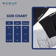 W Dx Wowon Men Boxer - Celana Dalam Pria - Zero Gravity Feel - 3 Pcs -