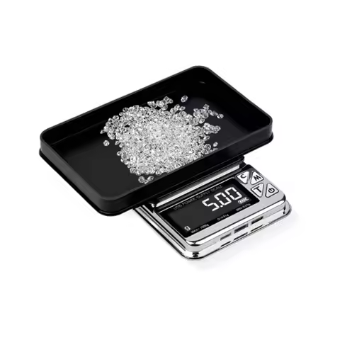500gx0.01g Digital Jewelry Scale Electronic Scale 500g/1000g 0.01G Digital LCD Count USB Charging St