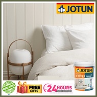 JOTUN 15L 1622 EDELWEISS  ESSENCE COVER PLUS SHEEN &amp; MATT/INTERIOR WALL PAINT /CAT BOLEH CUCI/KILAT &amp; TAK KILAT