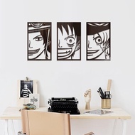 ONE PIECE 3D acrylic wallpaper wall sticker art wall decoration wall sticker company studio classroo