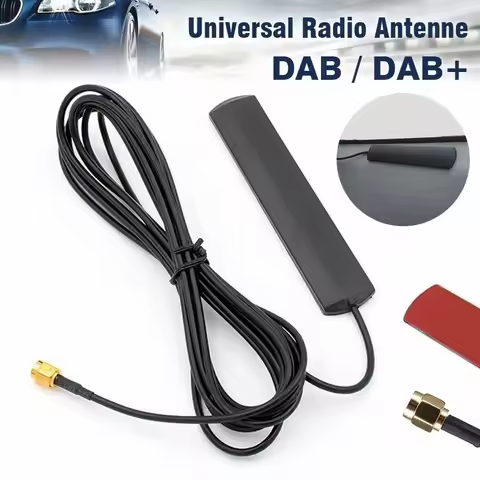 Portable Antenna DAB + Radio SMA Adapter Car Antenna JVC Sony Alpine Pioneer