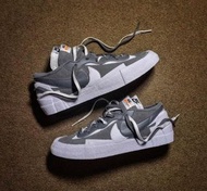 Sacai x Nike blazer low iron grey