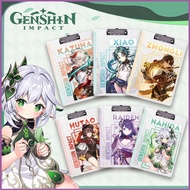 NS3 Genshin Impact Anime A4 Clipboard Writing Pad Folder Stationery Thickened Albedo Amber Klee Stud