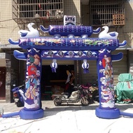 Inflatable Arch Can Be Used To Welcome Guests In The Funeral.
