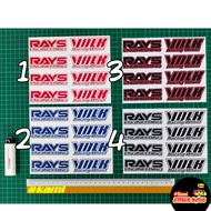 Rays/Volks Car Rims Stickers (Transparent backgrounds) #volks #volk #rays #carrimsticker #rimsticker