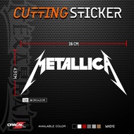 Metallica Band Sticker Cutting | Metallica Cutting Band Sticker | Metallica Music Sticker | Metallic