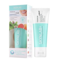 (ของแท้) Skynlab สกินแล็บ ยาสีฟันพรีเมี่ยมเฟรชสไมล์ ยาสีฟันระงับกลิ่นปาก 50g / 160 g.