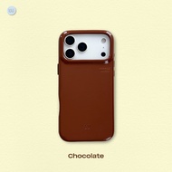 17 series (เคส Hagen Case *แบบแม่เหล็ก*) Whale Indeed - วัสดุหนังแก้วเกรด Premium จับถนัดมือ แม่เหล็