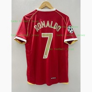 2006/2007 Manchester United Home  Football jersey retro high-quality men's jersey