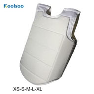 [Koolsoo] Karate Chest Protector Belly Ribs Protection Pad for Kids Arts Training Sports