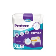 East Hospi guard protecc XL 9 Pieces unisex Adult Absorbent Pants Tail