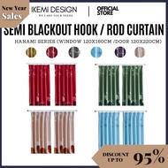 #LAHS  C21-29/C160-179 IKEMI LANGSIR PINTU TINGKAP/CURTAIN WINDOW/KAIN /PINTU/ Semi Blackout Ready S