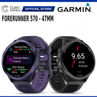 GARMIN FORERUNNER 570 47MM GPS RUNNING SMARTWATCH UP TO 18 HOURS OF BATTERY LIFE IN GPS MODE / SMART