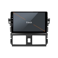 EKLEVA 10.1 Inch Car Radio Android 12 For Toyota VIOS  2013-2016 Carplay Auto Aux Wifi DAB OBD USB C