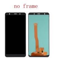 A750 LCD With Frame For Samsung Galaxy A7 2018 LCD A750F A750FN A750 Display Frame Touch Screen Digi