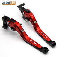 For Honda CLICK160 click160i ABS/CBS 2021-2024 Scooter Accessories Folding Extendable CNC Aluminum B