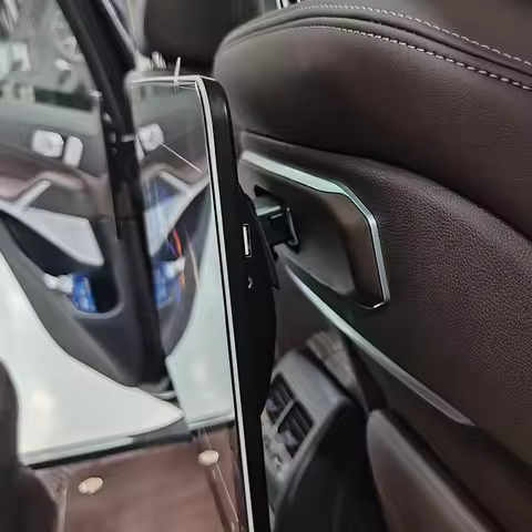 2026 Latest UI Style TV Rear Seat Screen For BMW X5 X6 X7 XM iX XB7 WiFi Car Headrest Monitor Androi