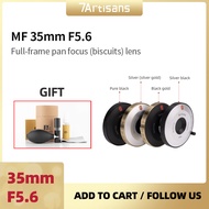 7artisans 35mm F5.6 Full Frame Manual Ultra-Thin Pancake Lens for Leica L /Leica M M10 / Sony E /Nik