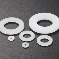 White nylon gasket, nylon washer, plastic flat gasket, screw flat washer M3/M4/M5/M6/M8 N3EP
