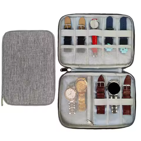 Watchband Box For Apple watch ultra 2 series 10 9 8 7 band Organizer Holder Bag Storage correa samsu