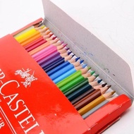 FABER CASTELL สีไม้สามเหลี่ยมยาว 24 สี TRI COLOUR FABER CASTELL 24