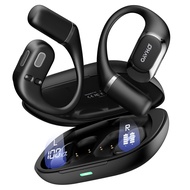 Ohayo เปิดหูหูฟังหูฟังไร้สายบลูทูธ 5.4 หูฟัง IPX6 กันน้ํา Air conduction หูฟังกีฬา TWS พร้อมไมโครโฟน
