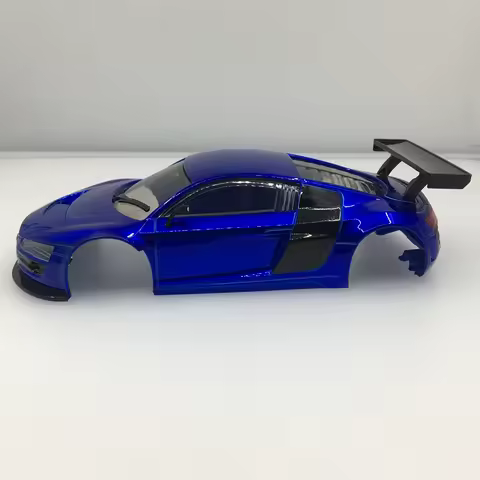 ABS Plastic R8 Car Shell Body Shell 98mm Wheelbase for 1/28 RC Car Mini-Q HGD1 XRX DRZ DriftArt Kyos