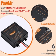 PowMr Battery Equalizer for 2x12V Batteries Charger Controller 24V Solar System Battery Balancer for