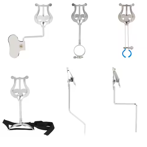 Music Stand Clarinet Tenor Horn Trumpets Alto Sax Wind Instrument Portable Sheet Music Stand Strong 