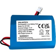 AOLIKES 11.1v 18650 3s1p 2600mAh Pek Bateri Li-ion Boleh Dicas Semula dengan Penyambung Palam XH2.54