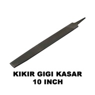 EELIC KIR-JK10INCH Alat kikir besi jumbo besar plat baja gepeng gigi kasar 10 inch