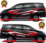Stiker Mobil Sigra Sticker Daihatsu Sigra Model Mobil Sport