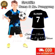 (FREE NAMA &amp; NOMOR)JERSEY ANAK BAJU FUTSAL ANAK BAJU BOLA ANAK