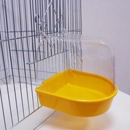 กล่องอาบน้ำนก ที่อาบน้ำนก ที่เล่นน้ำนก ที่ใส่อาหารนก ที่ใส่น้ำนก ถ้วยอาหารนก ถ้วยน้ำนก