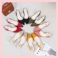 Aryana Low Heels 🎀 Ready Stock