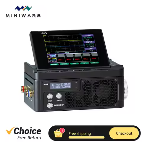 MDP-L1060 Miniware DC Electronic Load P906 M01 Digital DC Power Supply 100W Laboratory Programmable 