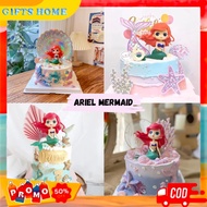 Ariel Mermaid Cake Topper Princess Ariel Miniature Cake Topper Cute/ Mermaid Cake Topper