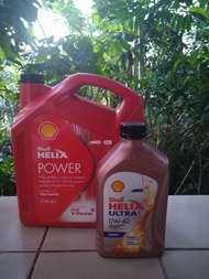 น้ำมันเครื่อง shell helix ultra 0w40 diesel/ shell helix power 0w40 diesel