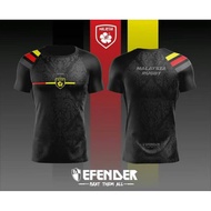 Defender Roundneck Malaysia Rugby 2020 Black Edition