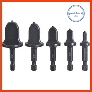 【Good】5pcs Hex Handle Tube Expander HVAC Tools Air Conditioner Swaging Flaring Set