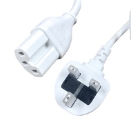 UK 3 Pin Plug Power Cord with Fuse 13A/250V 1Meter