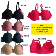 BR H7 BRA / BH Front hook with medium sponge wire cup C size 34C, 36C, 38C, 40C