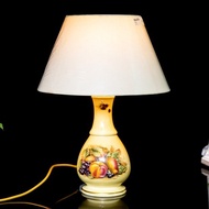 英國製Aynsley 黃金果園 Orchard Gold骨瓷檯燈 果實靜物床頭燈