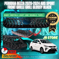 【READY STOCK】PERODUA BEZZA 2020-2024 ABS SPORT FRONT GRILLE GRILL GLOSSY BLACK