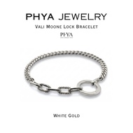 PHYA Vali Moone Lock Bracelet : Genuine Silver