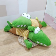 Bantal Plush Buaya Sate Dudu Pipi, Mainan Boneka Buaya Comel, Hadiah Anak Patung Kreatif, Mainan Kan