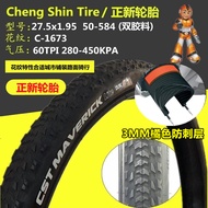 Chaoyang Zhengxin Basikal Besar Baharu Tayar Dalam dan Luar 26X2.125/1.95 Tayar Basikal Gunung 24 In